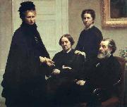 Henri Fantin-Latour The Dubourg Family oil painting artist